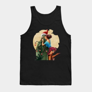 Merry christmas cthulhu Tank Top